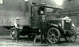 Early Sibley haulage truck